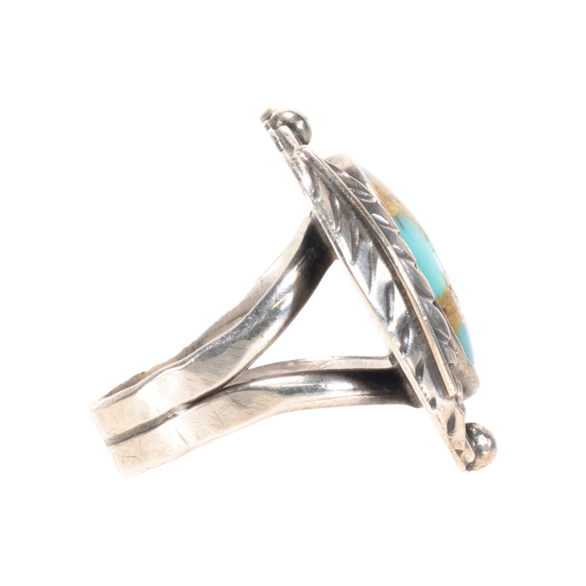 Turquoise and Sterling Ring