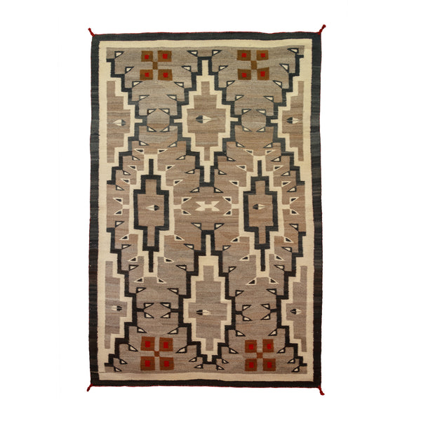 Navajo Crystal Weaving, Native, Weaving, Floor Rug