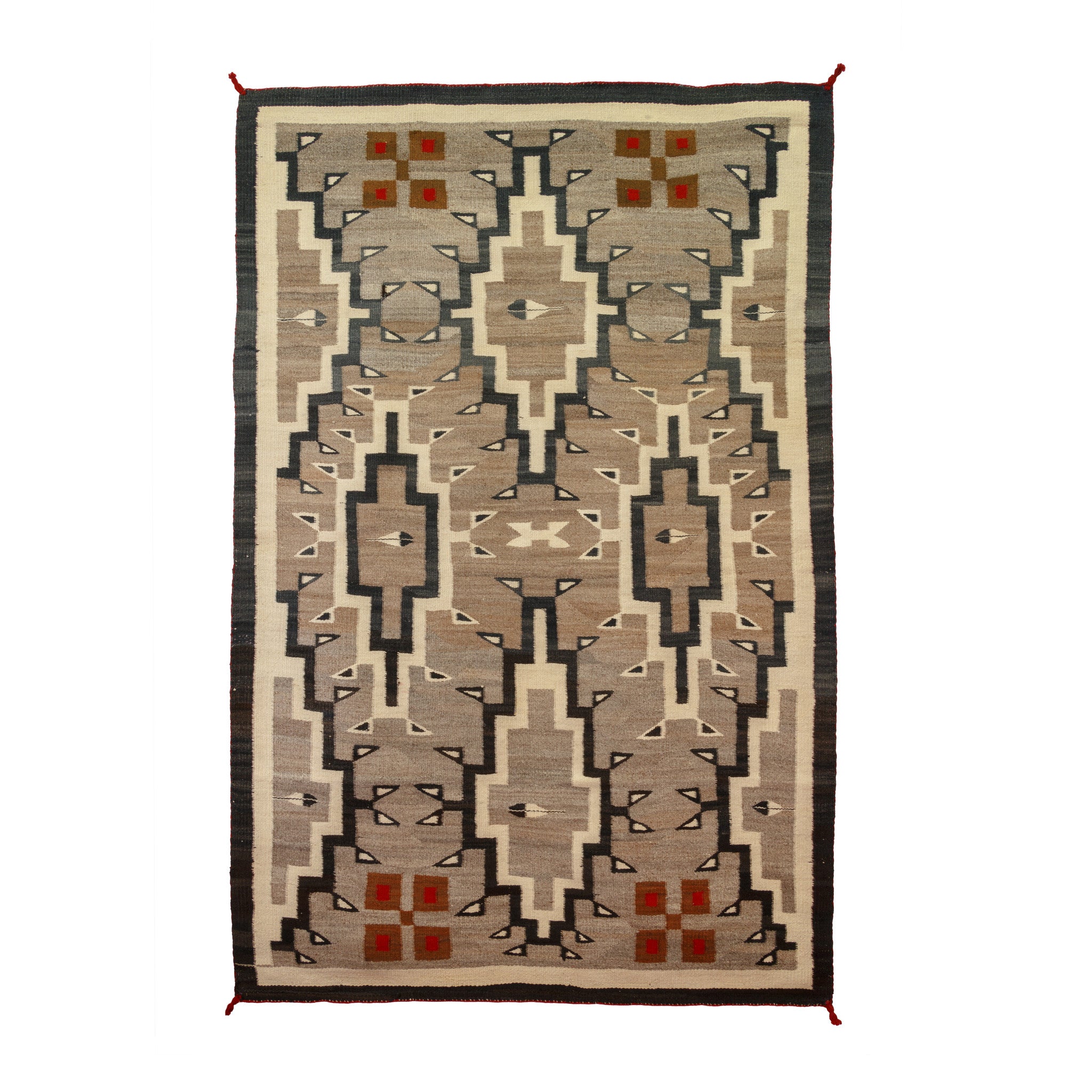 Navajo Crystal Weaving, Native, Weaving, Floor Rug