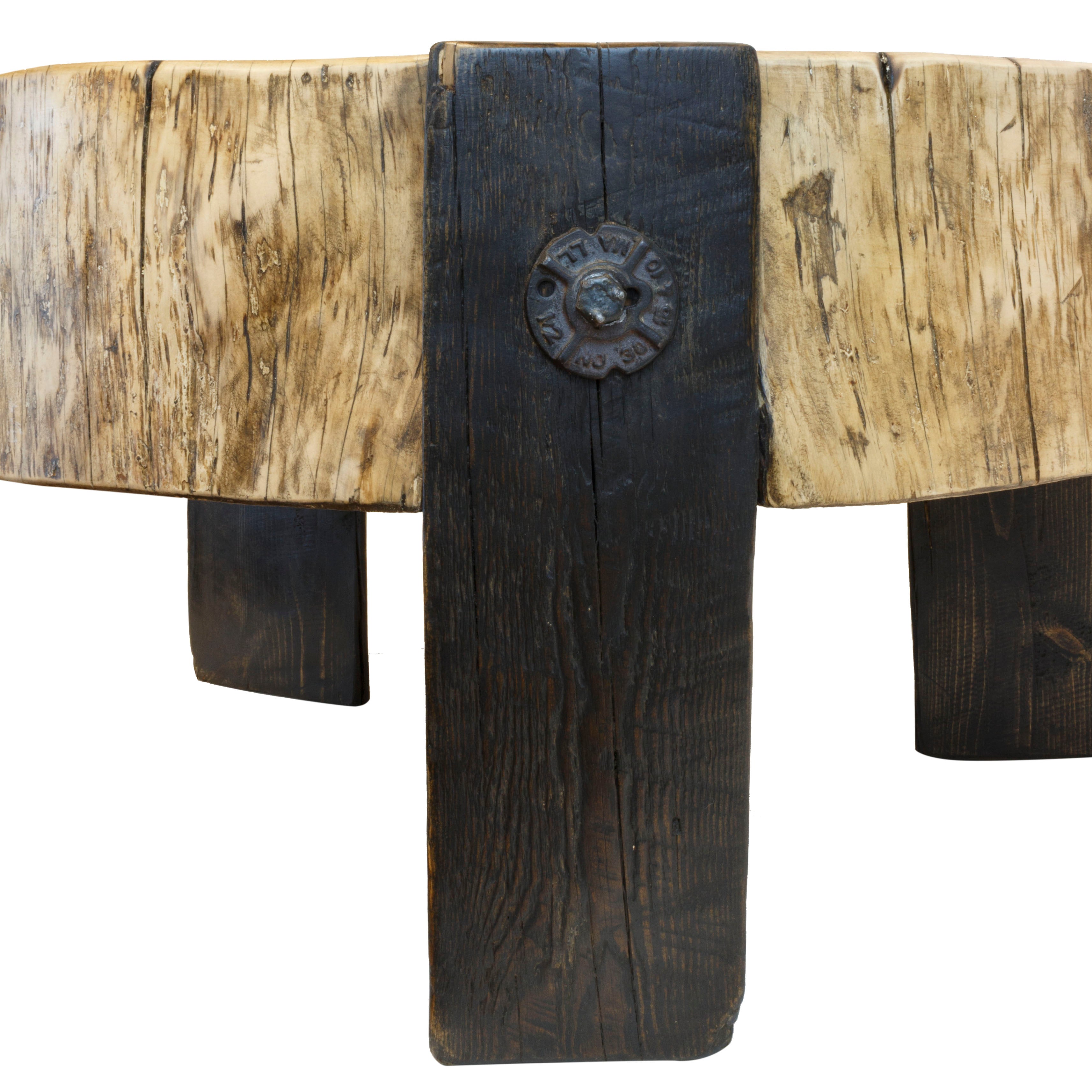 Rugged Industrial Coffee Table
