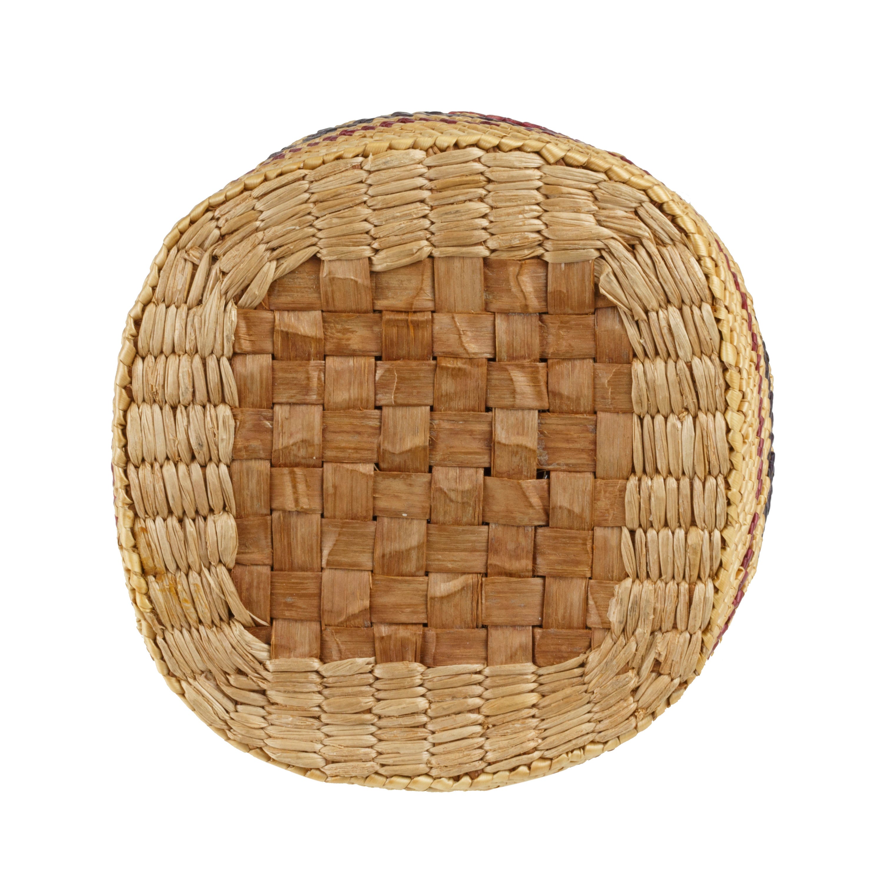Lidded Makah Basket