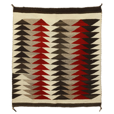 Navajo Single Saddle Blanket, Native, Weaving, Single Saddle Blanket