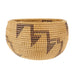 Single Rod Pomo Basket, Native, Basketry, Vertical