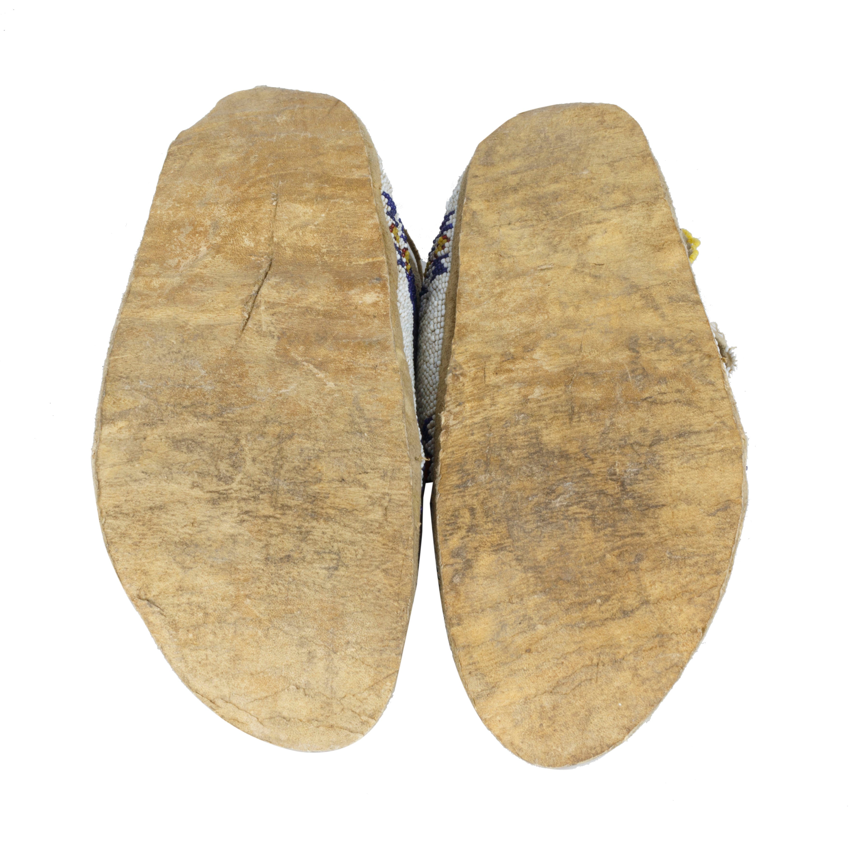 Cheyenne Buffalo Hoof Moccasins