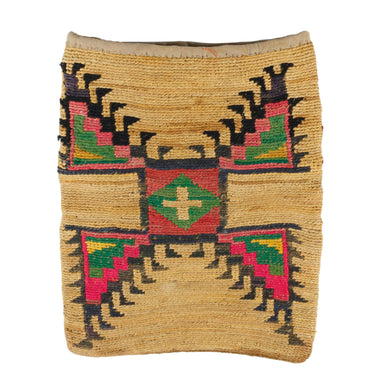 Nez Perce Corn Husk, Native, Basketry, Corn Husk