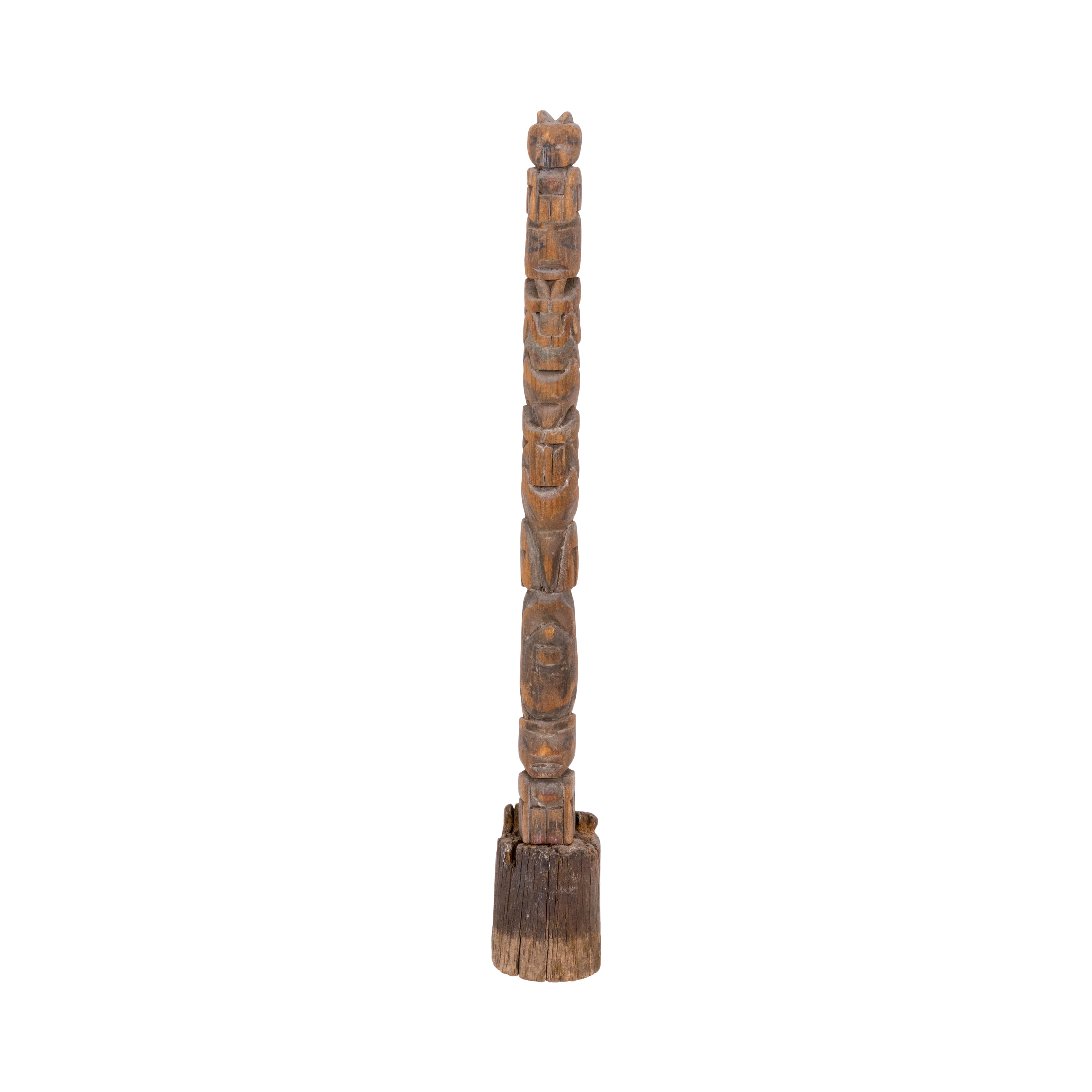 Nuu-chah-nulth “Seattle Totem Pole”, Native, Carving, Totem Pole
