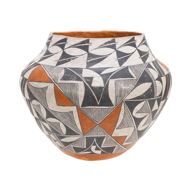 Acoma Pueblo Pot, Native, Pottery, Historic