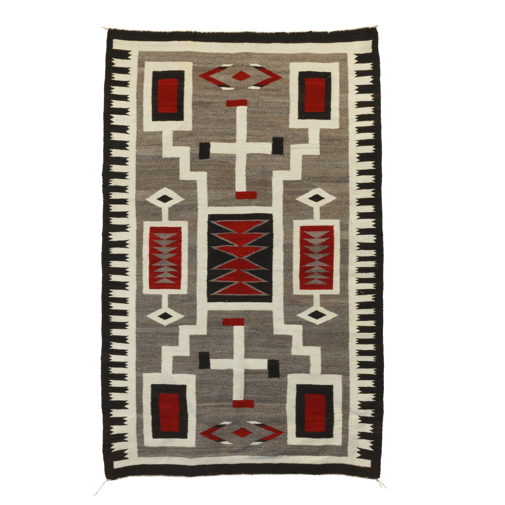 Navajo Storm, Native, Weaving, Floor Rug