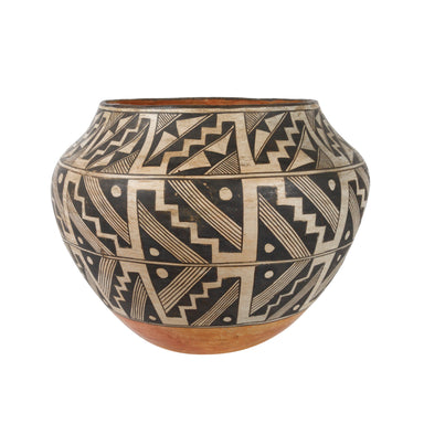 Acoma Pueblo Pot, Native, Pottery, Historic