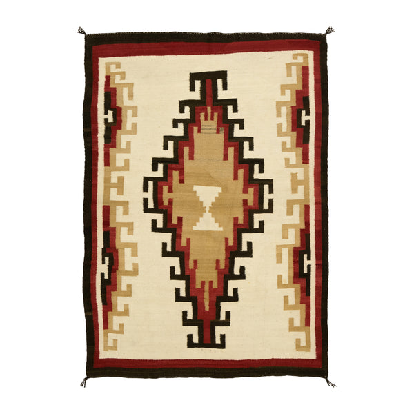 Navajo Crystal, Native, Weaving, Floor Rug