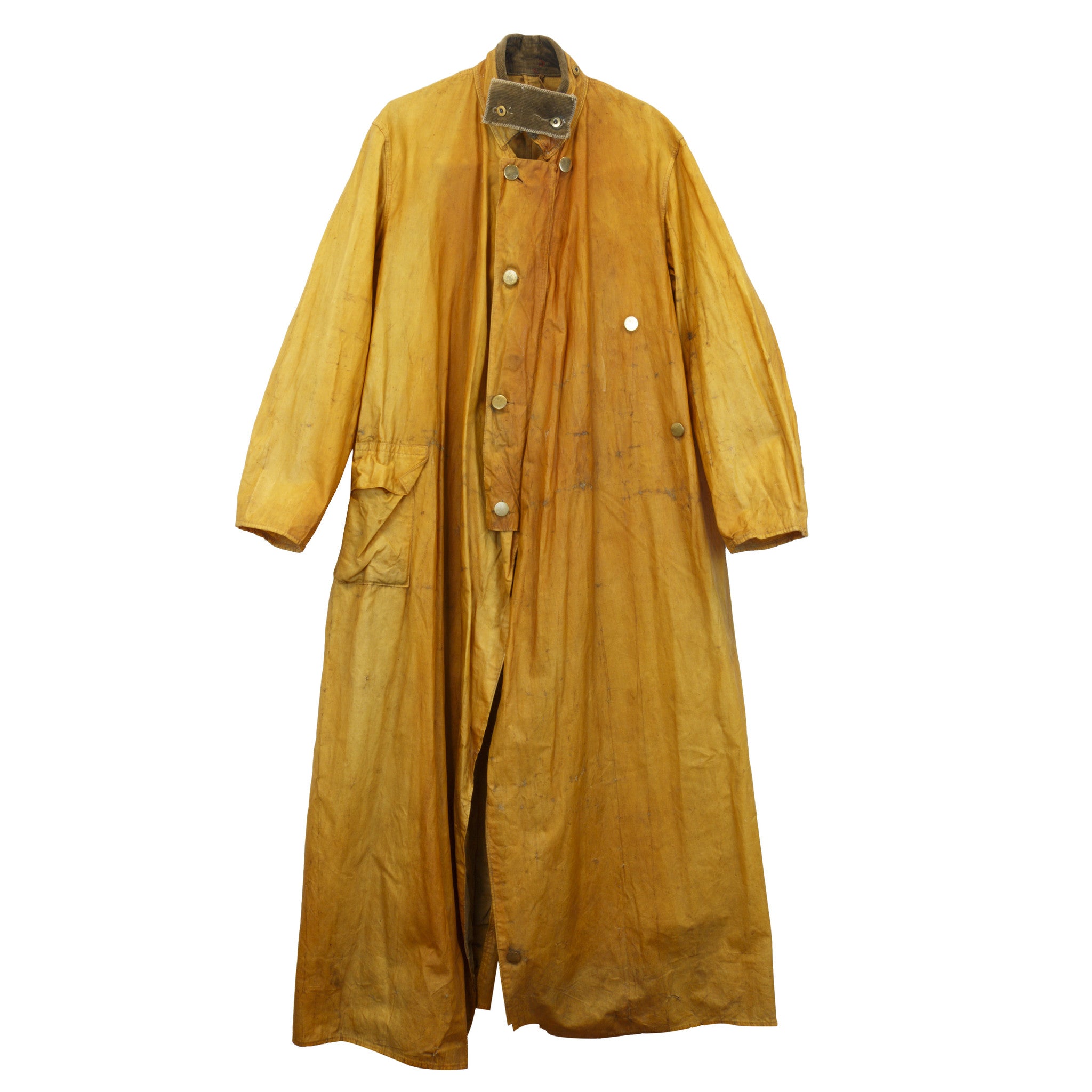 Yellow Cowboy Slicker, Western, Garment, Other