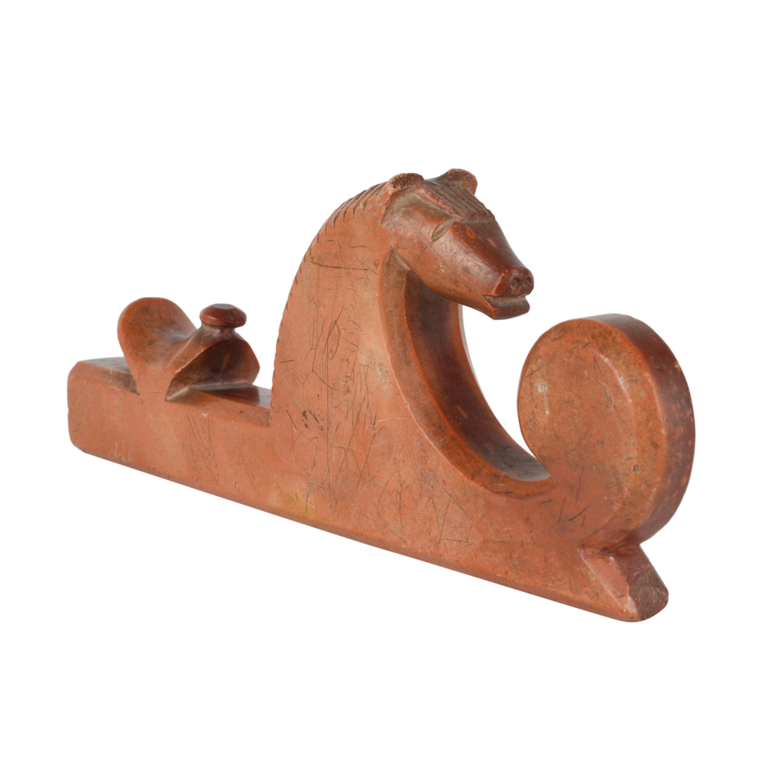 Sioux Effigy Pipe Bowl