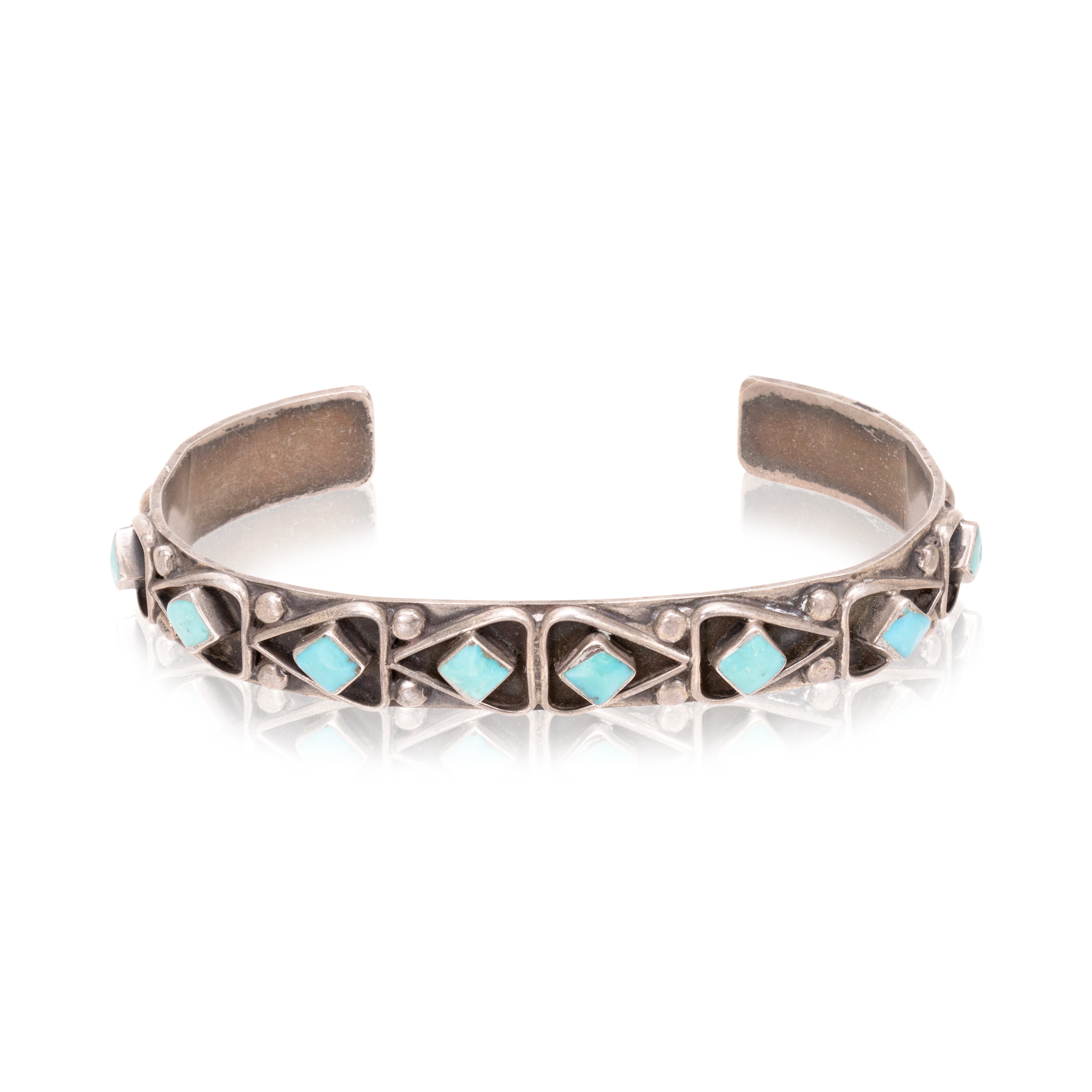 Navajo Turquoise Bracelet, Jewelry, Bracelet, Native