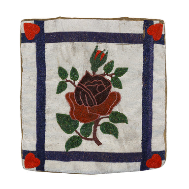 Plateau Flat Bag with Rose Pictorial, Native, Bag, Flat Bag