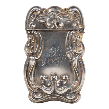 Art Nouveau Match Safe, Western, Tobacciana, Match Safe