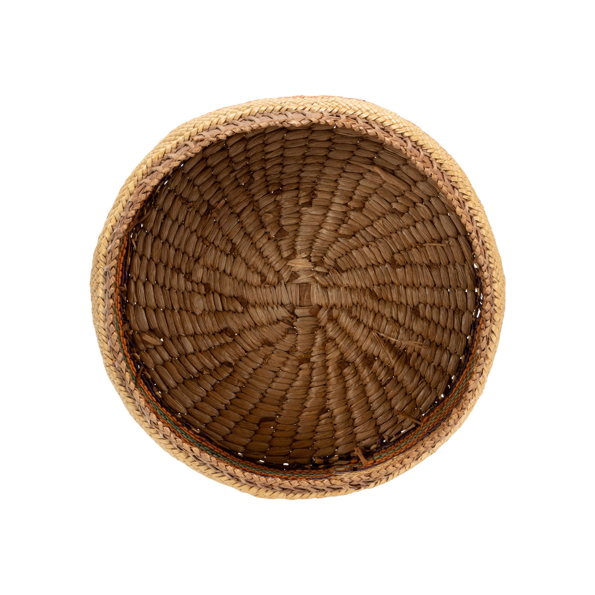 Lidded Makah Basket