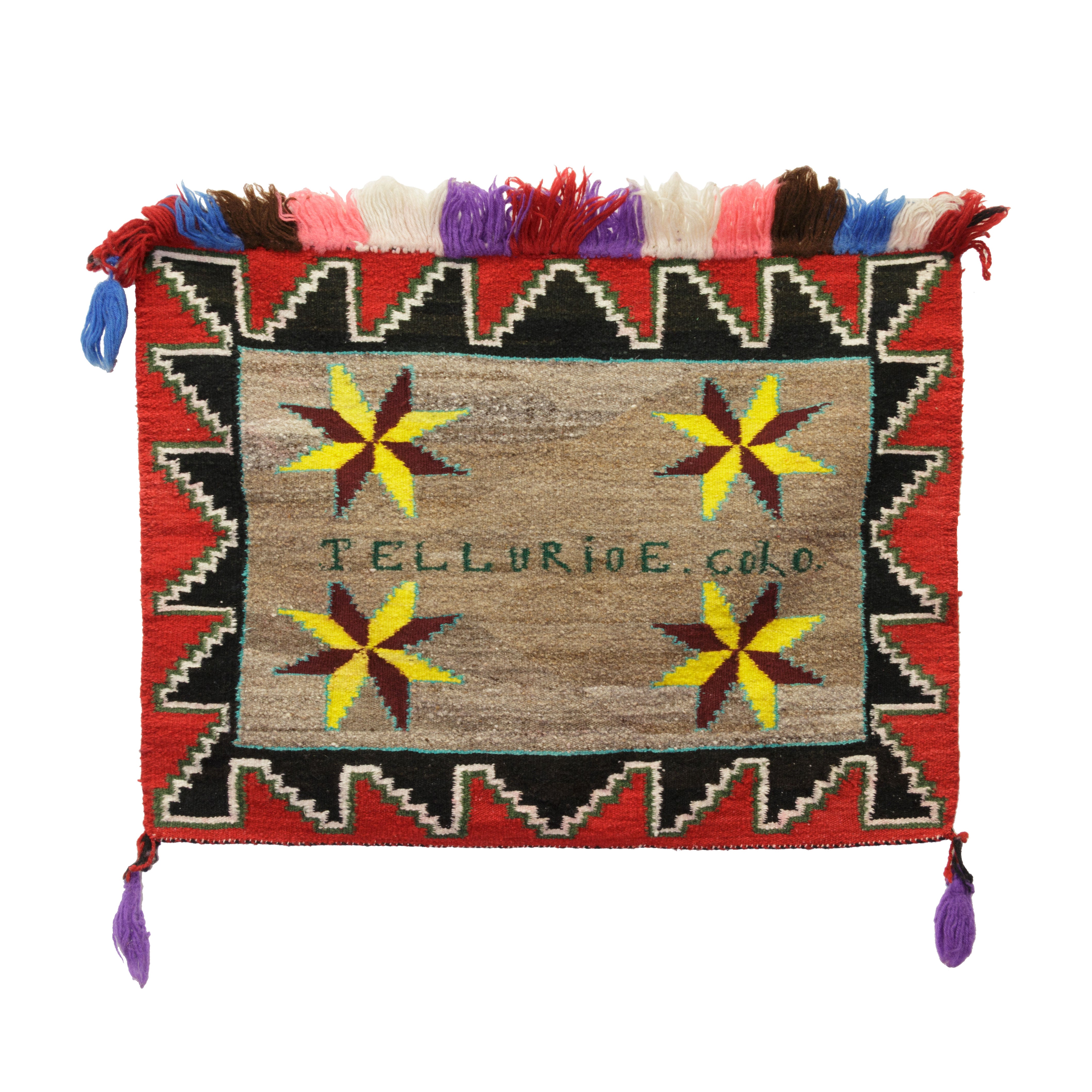 Telluride, Colorado Single Saddle, Native, Weaving, Single Saddle Blanket