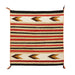 Navajo Banded Single Saddle, Native, Weaving, Single Saddle Blanket