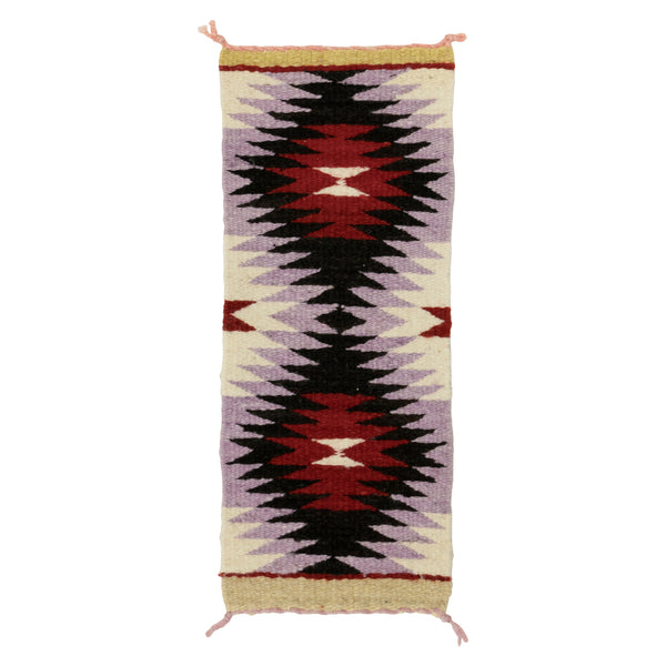 Navajo Sampler, Native, Weaving, Floor Rug