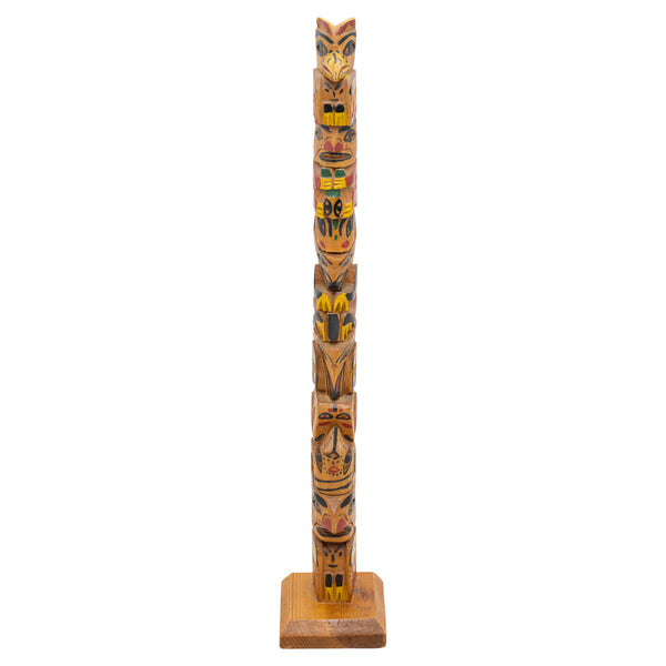 Mowachaht/Nuu-chah-nulth Totem, Native, Carving, Totem Pole
