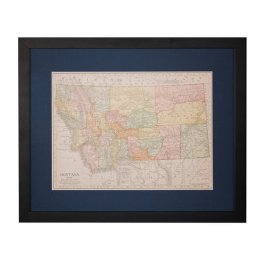 Map of Montana 1911, Furnishings, Decor, Map