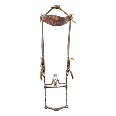 Matched Pair of Bit and Spurs, Western, Horse Gear, Bit