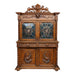 Bavarian Oak Hutch, Furnishings, Furniture, Cabinet