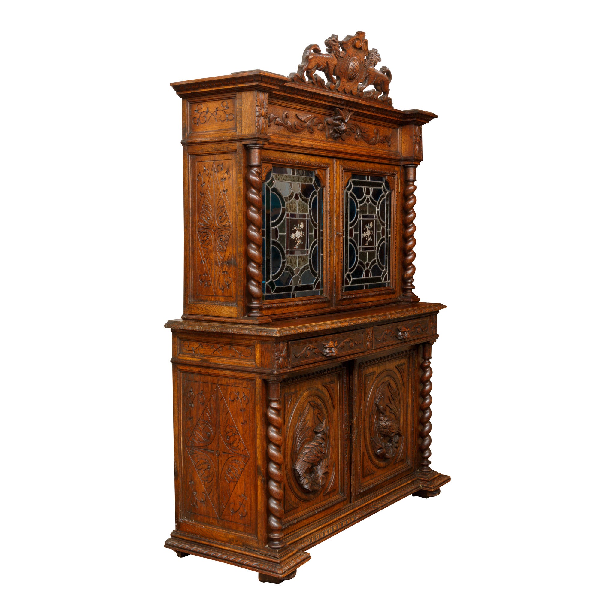 Bavarian Oak Hutch