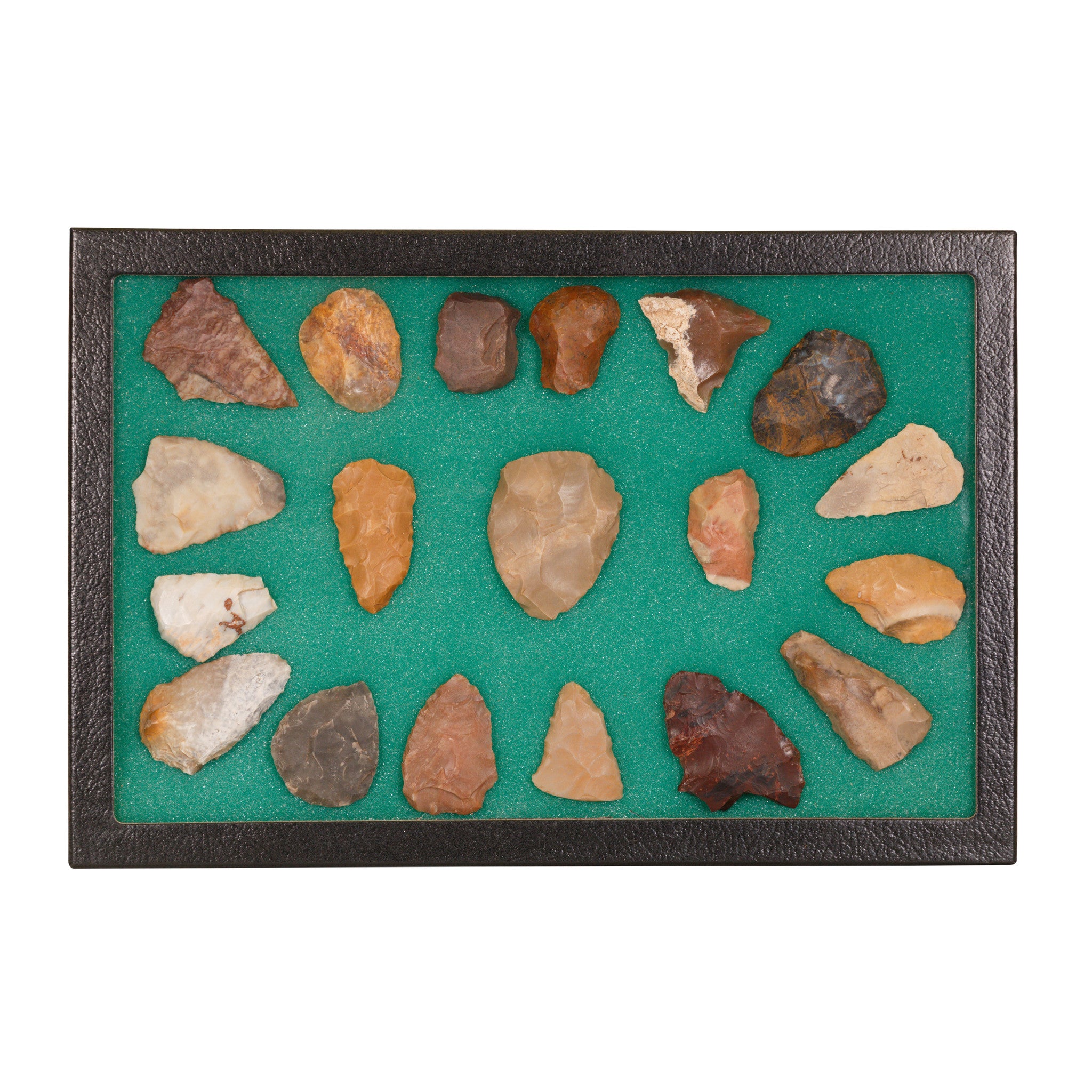 Prehistoric Flint Scrapers, Native, Stone and Tools, Hide Scraper