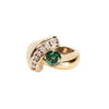 Stunning 14K Green Diamond Ring, Jewelry, Ring, Estate