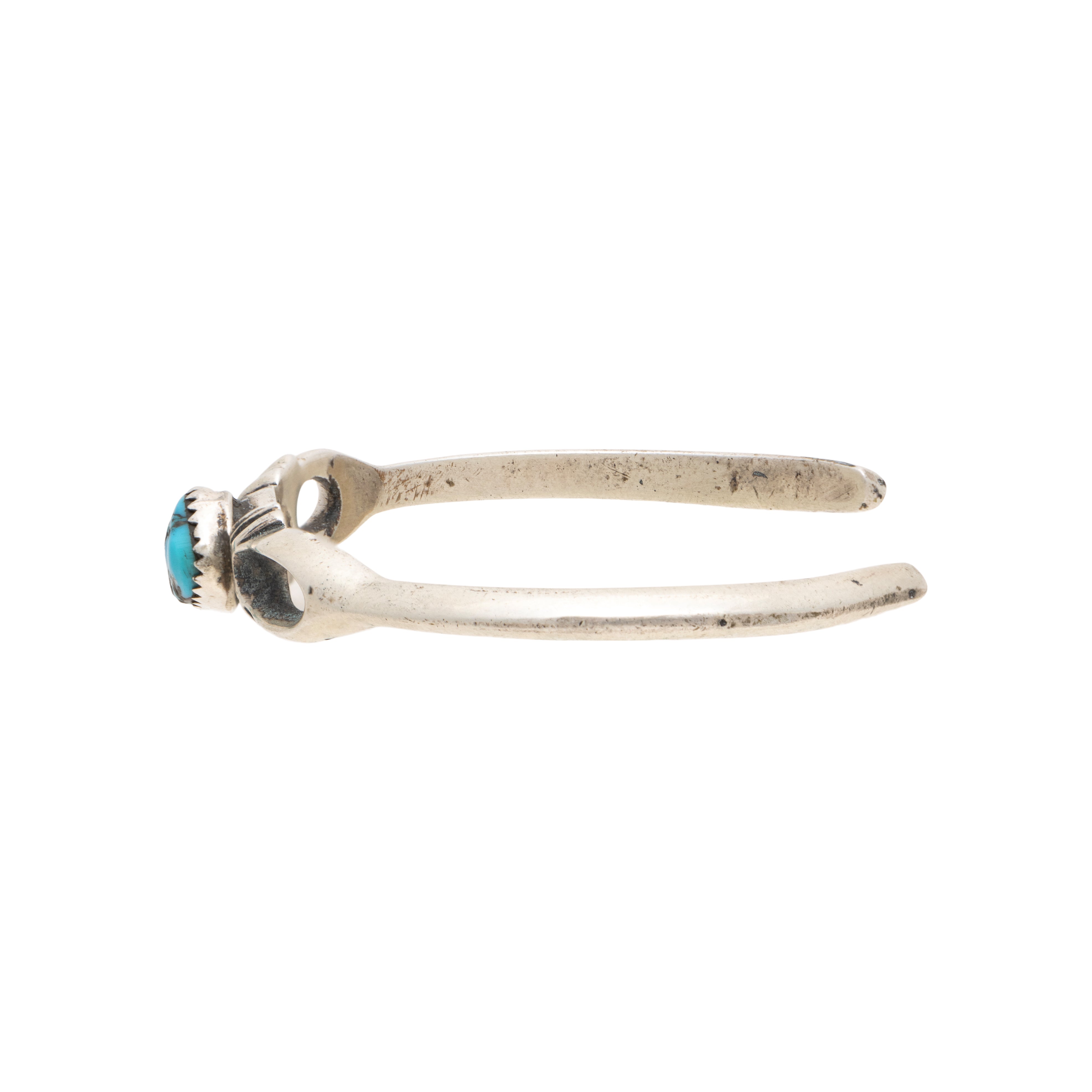 Mexico Peso and Turquoise Bracelet