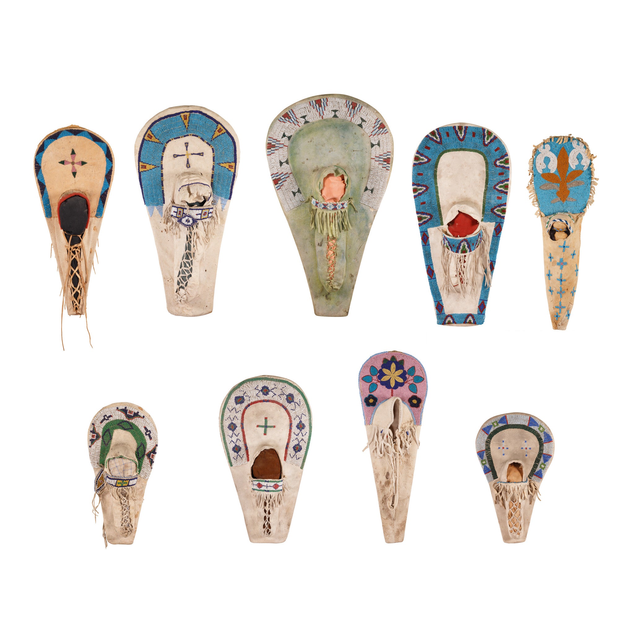 Doll Cradleboard Collection, Native, Doll, Cradleboard