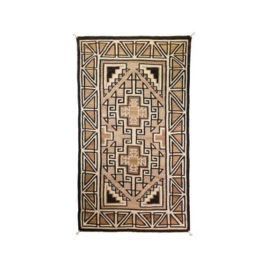 Two Grey Hills Weaving, Native, Weaving, Floor Rug