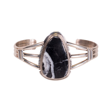 Navajo White Lightning Bracelet, Jewelry, Bracelet, Native