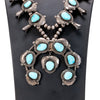 Navajo Turquoise Squash Blossom