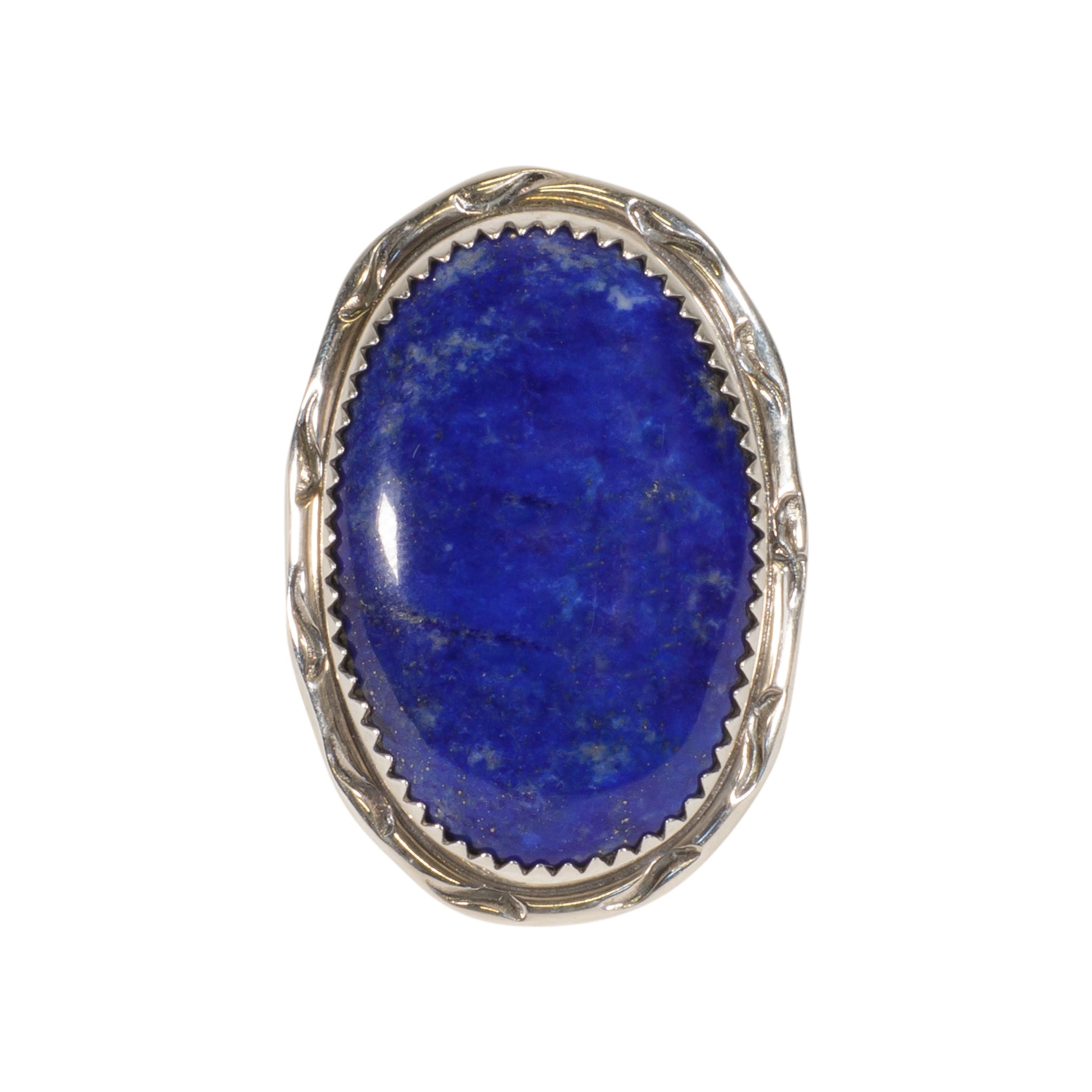 Navajo Oval Lapis Ring