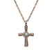 Navajo Turquoise Cross Pendant, Jewelry, Necklace, Native
