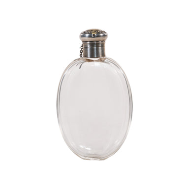 Cut Glass Flask, Furnishings, Barware, Flask
