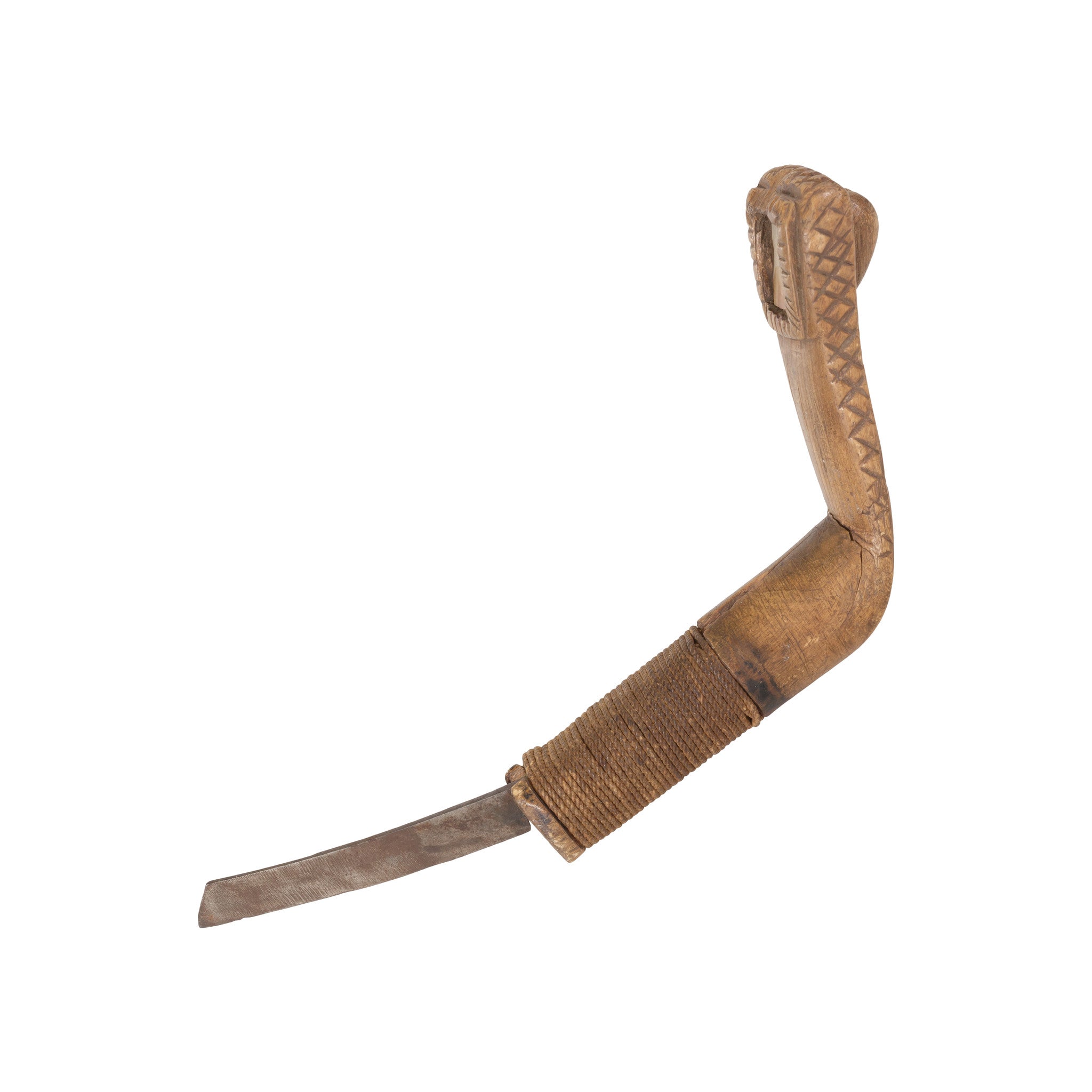 Woodlands Crooked Knife, Native, Stone and Tools, Crooked Knife