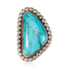 Turquoise and Sterling Ring, Jewelry, Ring, Native