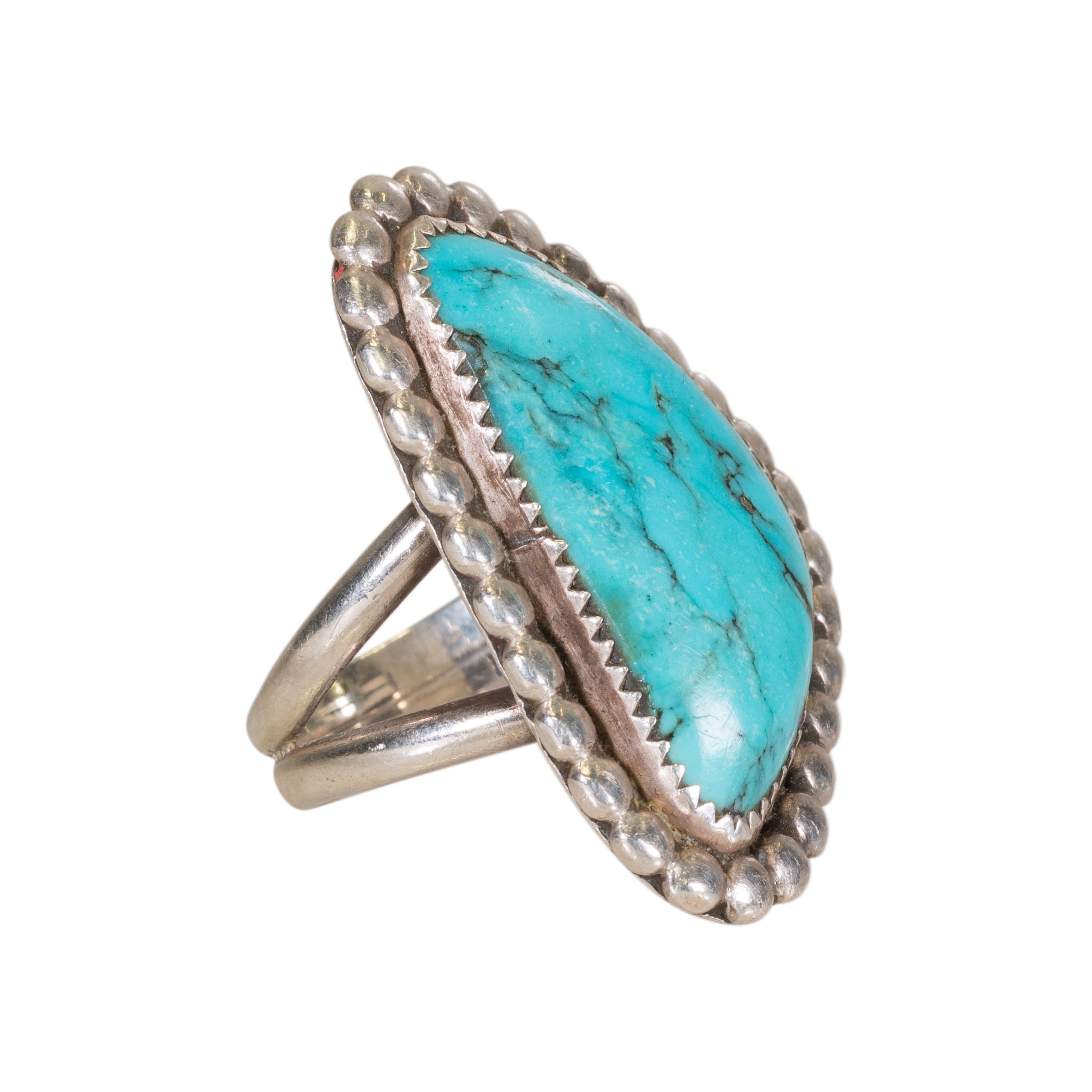 Turquoise and Sterling Ring