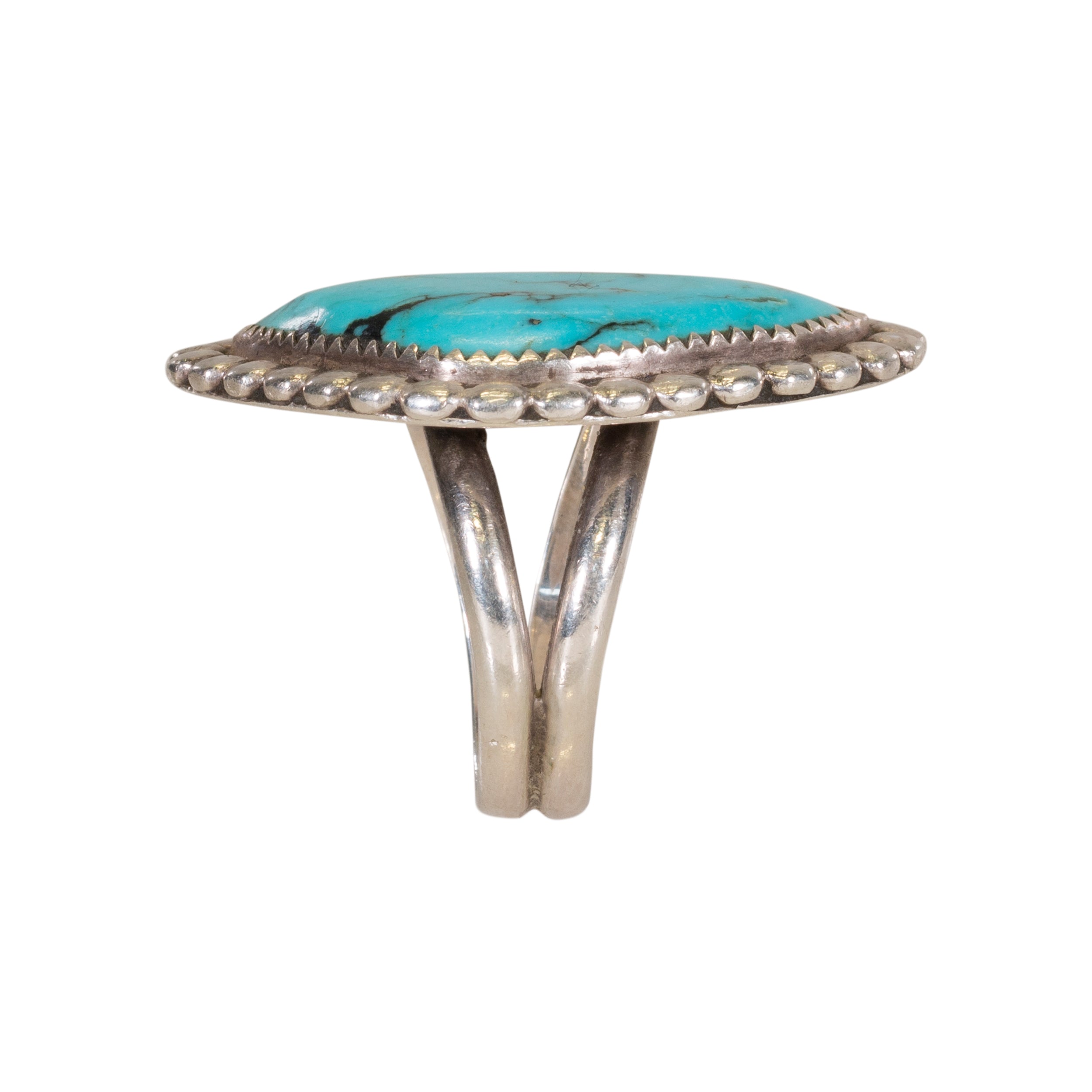 Turquoise and Sterling Ring