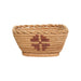 Lillooet Rectangular Basket, Native, Basketry, Vertical