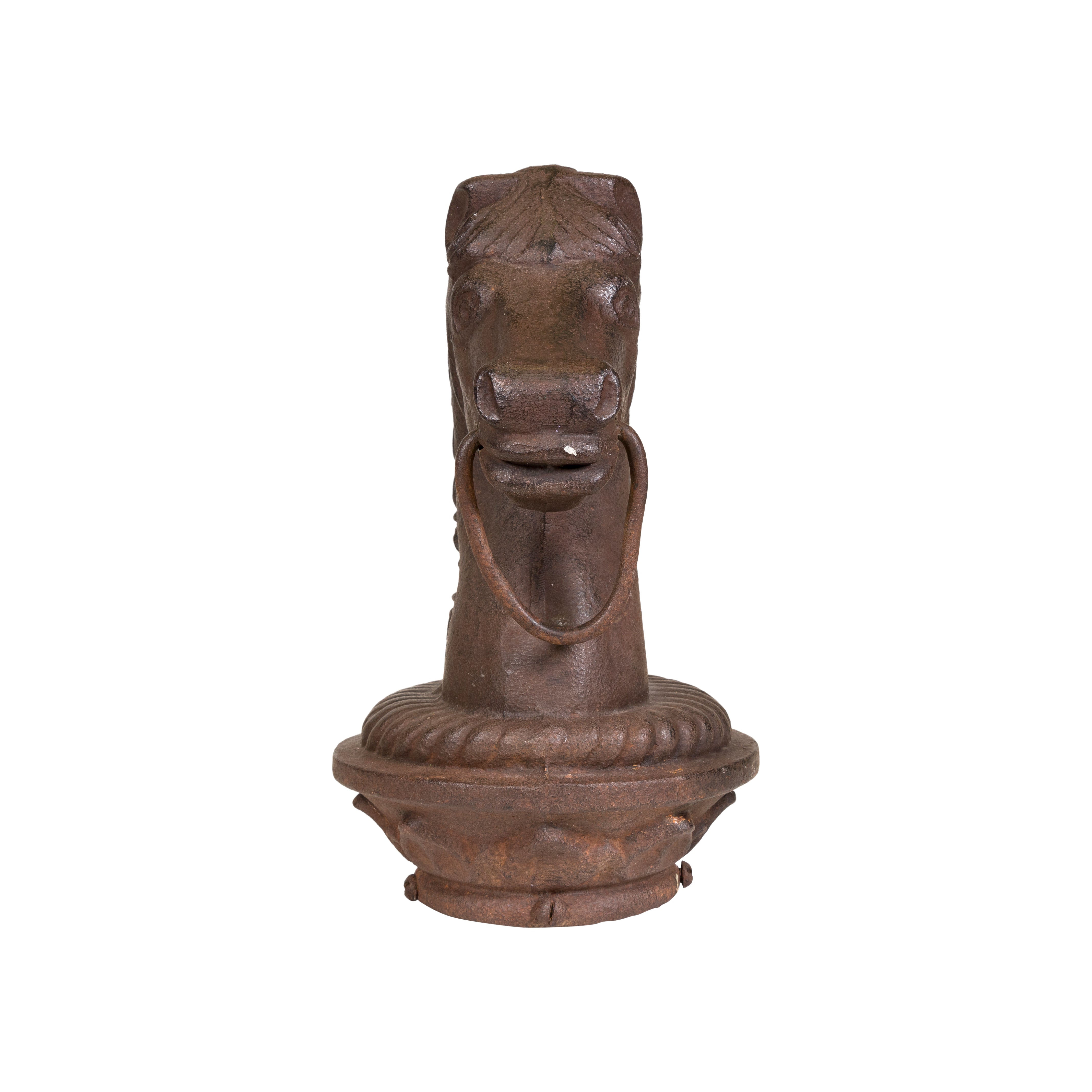 Horse Head Hitching Post