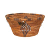 Miniature Treasure Pomo Basket, Native, Basketry, Vertical