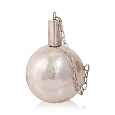 Navajo Silver Tobacco Canteen, Jewelry, Display Piece, Native