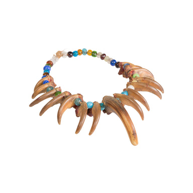 Grizzly Bear Necklace, Native, Garment, Necklace