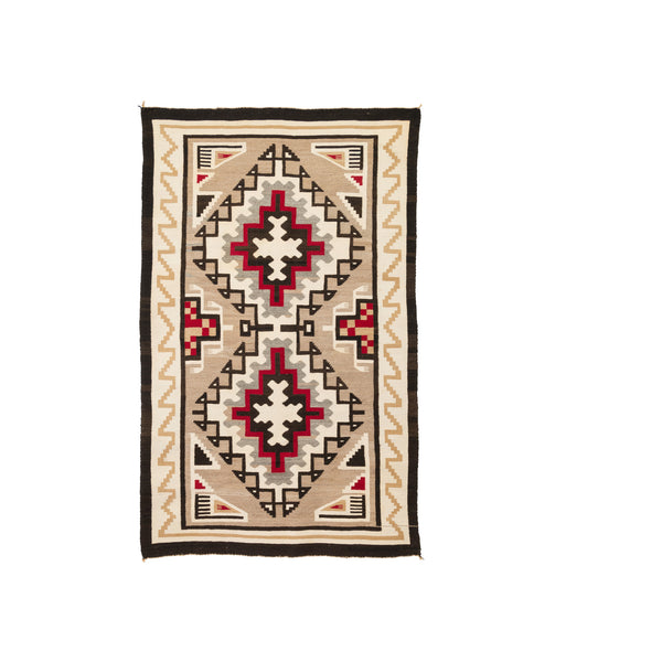 Navajo Crystal, Native, Weaving, Floor Rug