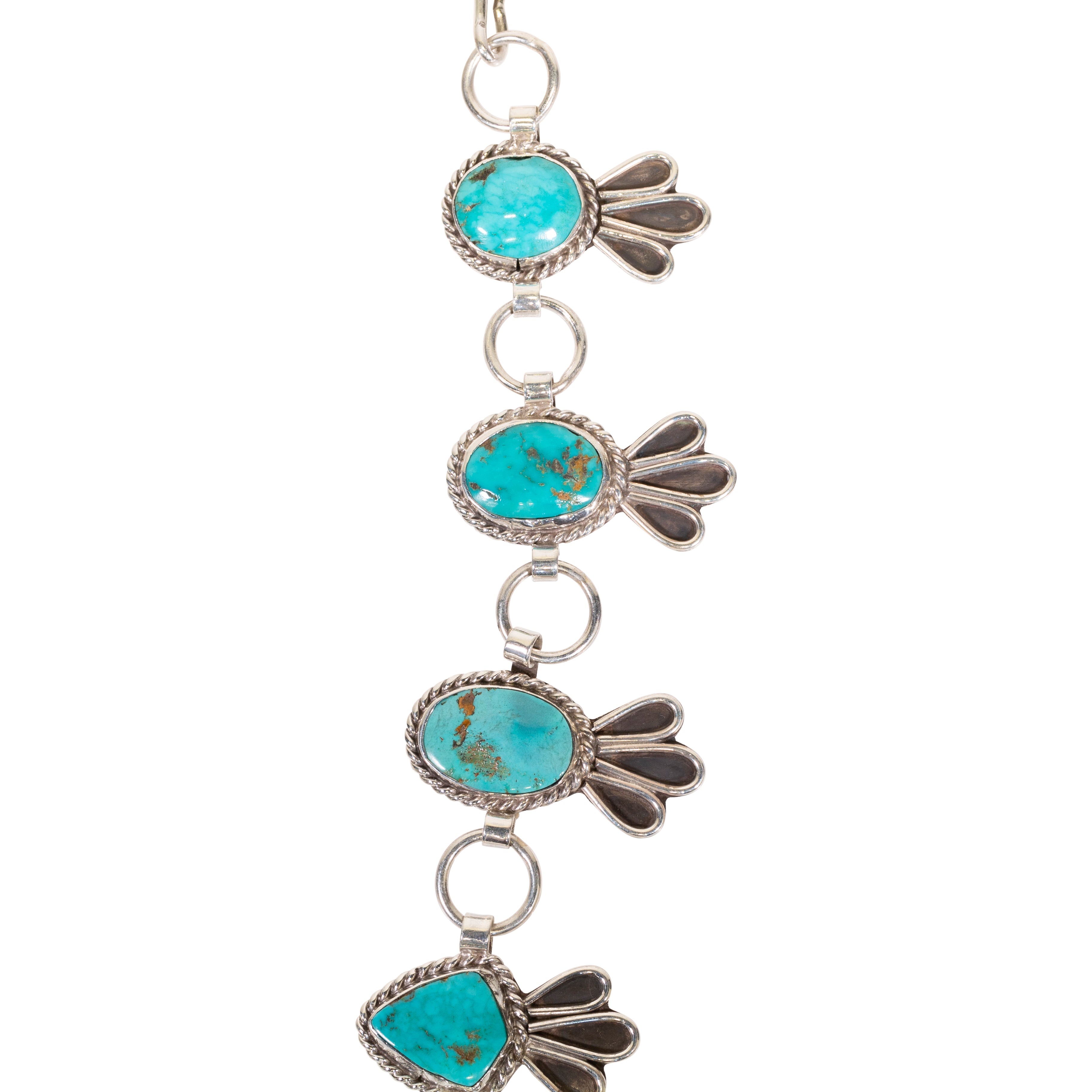 Turquoise and Sterling Necklace
