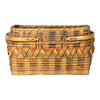 Winnebago Gathering Basket, Native, Basketry, Vertical